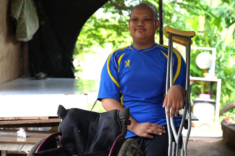 กองทุนช่วยเหลือเด็กทุพพลภาพ (ระบุจำนวนเงิน)