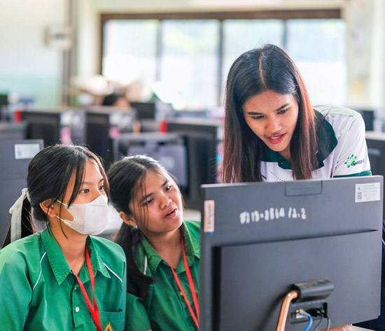 เสริมการศึกษาด้วยอุปกรณ์ดิจิทัล (ระบุจำนวนเงิน)