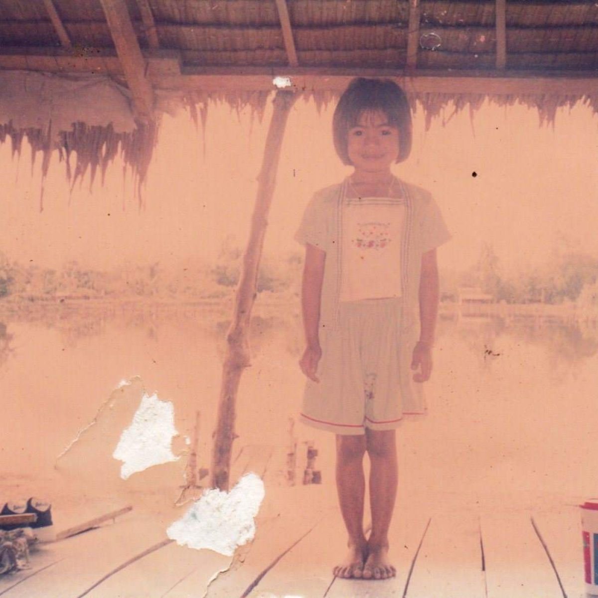 Bee in Her Childhood